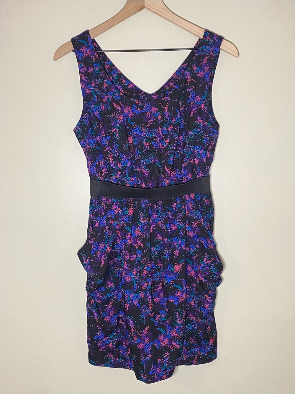 Y2K Forever 21 Whimsigoth Splatter Dress Grunge Witchy Dark Cottagecore Small